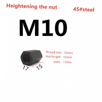 M10 M12 M14 M18 DIN508 Oxid Negru Termin Clasa 45# Oțel Mai piuliță Comun cu placa de presare nuca M10 M12 M14 M18 DIN508 Oxid Negru Termin Clasa 45# Oțel Mai piuliță Comun cu placa de presare nuca 2