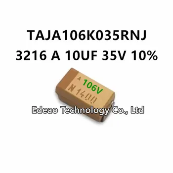 10buc/LOT NOU de Tip 3216A/1206 10UF 35V ±10% de Marcare:106V TAJA106K035RNJ SMD Condensator cu Tantal