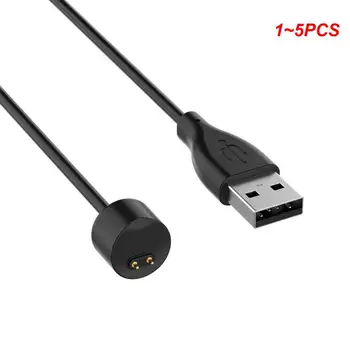 1~5PCS Magnetic Încărcătoare Pentru Mi Band 6 5 Cablu USB de Încărcare Pentru MiBand 5/6 Pur Bază de Cupru Cablu de Alimentare Smartband Încărcător