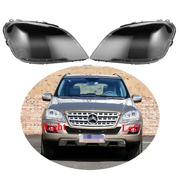 pentru Mercedes-Benz Abajur W164 ML350 500 2007-20011 Faruri Capacul Obiectivului Cap de Lumina Transparent Coajă de Sticlă