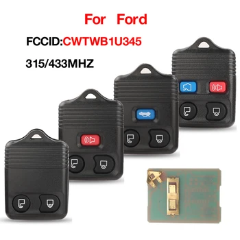 jingyuqin 315/433MHz CWTWB1U345 2/3/4 BTN de la Distanță Masina de Tranzit Cheie de Intrare fără cheie Fob Pentru Ford, Mazda Control Clicker Transmițător