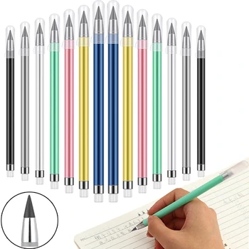 Noi Inkless Creion Nelimitat Scris Nu Cu Cerneală Hb Creion Colorat Schiță Instrument De Pictură Scoala Rechizite De Birou Cadou Pentru Copil De Papetărie