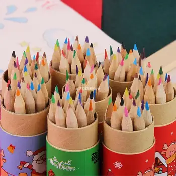 12PCS Crăciun Creioane Colorate Arta de Desen Creioane Portabil Artă pentru Copii pentru Băieți și Fete de Arta de Desen de Luare de Card Dropship 12PCS Crăciun Creioane Colorate Arta de Desen Creioane Portabil Artă pentru Copii pentru Băieți și Fete de Arta de Desen de Luare de Card Dropship 2
