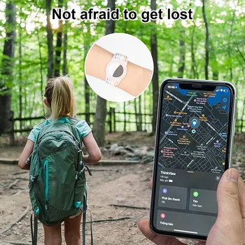 4X Copil Bratara Compatibil Cu Apple Airtag, Caz de Protecție Pentru Aer Tag Tracker GPS Suport Cu Bratara din Nylon-O 4X Copil Bratara Compatibil Cu Apple Airtag, Caz de Protecție Pentru Aer Tag Tracker GPS Suport Cu Bratara din Nylon-O 2