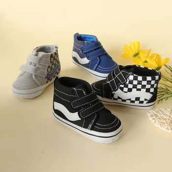 Hot clasic, high-top copii panza pantofi plat Confortabil pantofi de copil talpa Moale cu pantofi pentru copii