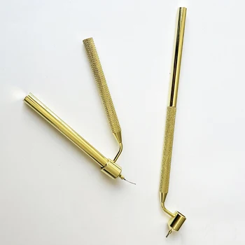 Înclinați Linie Fină Vopsea Stilou Lichid Instrument de Scris de 0,5 mm/0,7 mm Peniță de Aur Multifunctional Plat Pictura Zero surse de Reparare