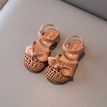 Congme Moda Pantofi Pentru Copii Coreean Fete Pentru Copii Sandale Arc Tricot Din Piele Printesa Sandale Moi Pantofi Plat Congme Moda Pantofi Pentru Copii Coreean Fete Pentru Copii Sandale Arc Tricot Din Piele Printesa Sandale Moi Pantofi Plat 3