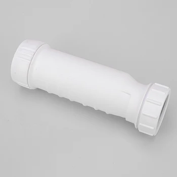 Chiuveta Deodorant Sita de Scurgere Țeavă Furtun Pentru RV Casă Mobilă Camper Baie, Toaletă PVC Alb de Plastic