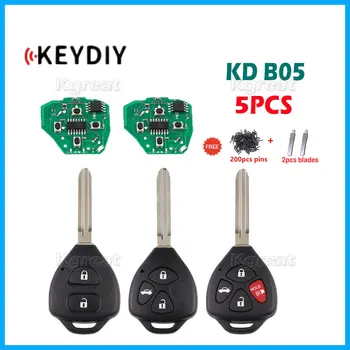 5pcs Keydiy KD B Seria Universal Cheie de la Distanță pentru Toyota Stil 2/3 Butoane KD Seria B Cheie de la Distanță Masina pentru KD900 Kd-x2 Mini KD