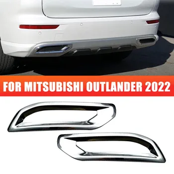 2 buc Auto Lumina de Ceață din Spate a Cadrului Lumini ABS Curba de Styling Trim Molding Garnitura Cadru Pentru Mitsubishi Outlander 2022 Accesorii Auto